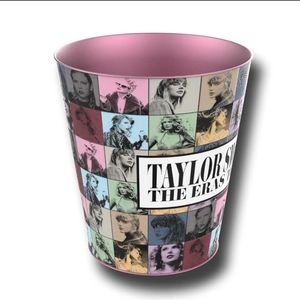 NEW AMC Taylor Swift Pink Metal Popcorn Bucket NWT